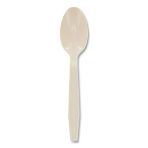 Pactiv EarthChoice PSM Cutlery, Heavyweight, Spoon, 5.88", Tan, 1,000/Carton View Product Image