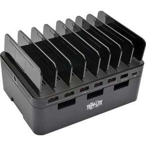 Tripp Lite USB Charging Station with Quick Charge 3.0, Holds 7 Devices, Black View Product Image