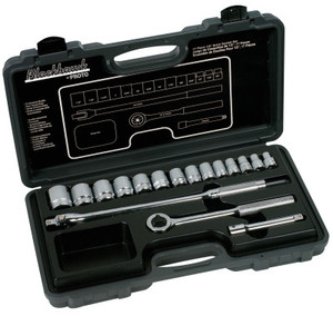 Stanley Products 17 Piece Standard Socket Set, 1/2 in, 6 Point View Product Image