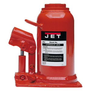 JPW Industries JHJ Series Hvy-Duty Industrial Bottle Jack, 4 1/8Wx6 1/2Lx6 3/4-13 3/8H,12.5 ton View Product Image