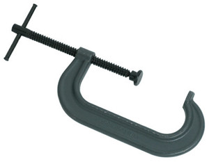 JPW Industries 800 Series Forged C-Clamps, Sliding Pin, 3 3/4 in Throat Depth View Product Image