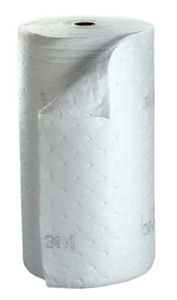 3M High-Capacity Petroleum Sorbent Rolls, Absorbs 73 gal, 144 ft View Product Image