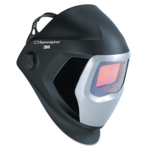 3M Speedglas 9100 Series Helmets, 8 - 13, Black/Silver, 4.2 in x 2.1 in View Product Image