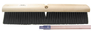Weiler Polypropylene Medium Sweep Brush, 18 in Hardwood Blck, 3 in Trim View Product Image