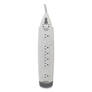 Belkin SurgeMaster Home Series Surge Protector, 7 Outlets, 6 ft Cord, 1045 J, White View Product Image