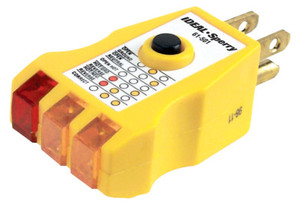 Ideal Industries E-Z Check Plus GFCI Circuit Testers, 120 VAC View Product Image