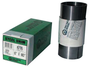 Precision Brand Steel Shim Stock Rolls, 0.0015", Low Carbon 1008/1010 Steel, 0.031" x 100" x 6" View Product Image