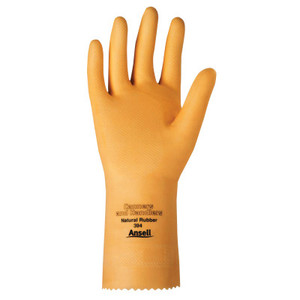 Ansell Versatouch Canners Gloves, Natural Latex, Natural, 10 View Product Image