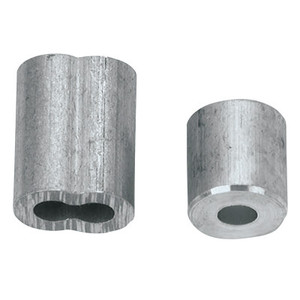 Apex Tool Group Cable Ferrules, 1/8 in, Aluminum View Product Image
