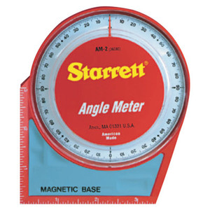 L.S. Starrett Angle Meters, Magnetic, 0 to 90 degree View Product Image