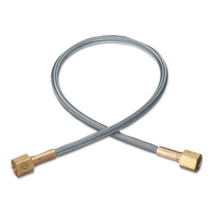 Western Enterprises Flexible Pigtails, 3,000 psi, Brass, Female, RH, 18 in View Product Image