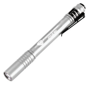 Streamlight Stylus Pro LED Pen Light, 2 AAA, 100 lm, Silver View Product Image