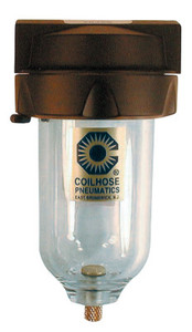 Coilhose Pneumatics Heavy Duty Filters, Manual Drain, 3/4 in Inlet, 150 psi View Product Image