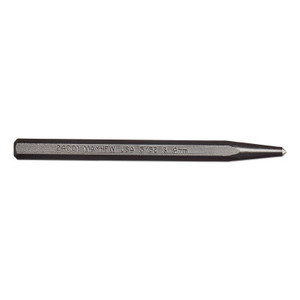 Mayhew Center Punches - Full Finish, 4 1/2 in, 5/32 in tip, Alloy Steel View Product Image