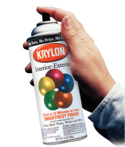Krylon Industrial Interior/Exterior Industrial Maintenance Paints, 12 oz Aerosol Can, Purple View Product Image