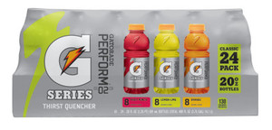 Gatorade 20 oz Wide Mouth, Lemon-Lime, Orange, Fruit Punch, Bottle View Product Image