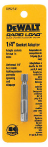 DeWalt Socket Adapters, 1/4 in Drive,  1/4 in Hex to 1/4 in Socket View Product Image