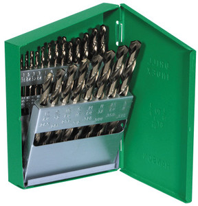 Stanley Products Cobalt High Speed Steel Drill Bit Sets, 1/16 in - 1/2 in Cut Dia. View Product Image