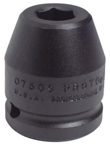 Stanley Products Torqueplus Impact Sockets, 3/4 in Drive, 1 5/8 in Opening, 6 Points View Product Image