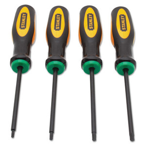 Stanley Products Standard Star 4 Pc Screwdriver Sets, Torx, T10; T15; T20; T25 View Product Image