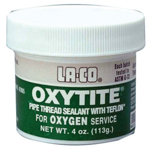 Markal Oxytite Pipe Thread Sealants, Jar, White View Product Image