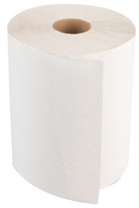 Boardwalk Non-Perforated Hardwound Roll Towels, White 088-6254 View Product Image