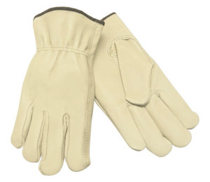 MCR Safety Pigskin Drivers Gloves, Economy Grain Pigskin, Large View Product Image