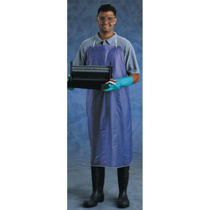 Ansell CPP Vinyl Apron, 8 mil, 33 in x 44 in, Blue View Product Image