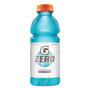 Gatorade G Zero Sugar Thirst Quencher, 20 oz., Bottle, Glacier Freeze View Product Image