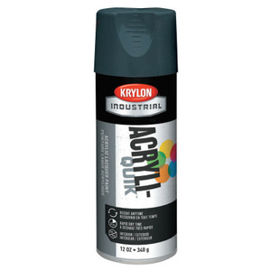 Krylon Industrial Interior/Exterior Industrial Maintenance Paints, 12 oz Aerosol Can, Shadow Gray View Product Image