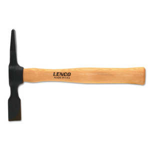 Lenco Chipping Hammers, 12 in, 22 oz Head, Chisel and Cross Chisel, Hickory Handle View Product Image