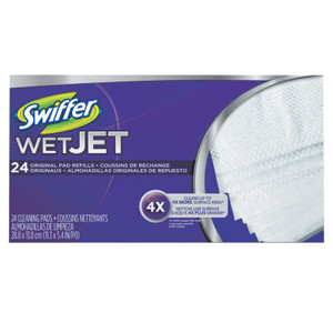 Procter  Gamble Swiffer WetJet Pad Refills, White View Product Image