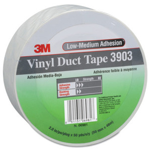 3M Vinyl Duct Tape 3903, Red, 2 in x 50 yd x 6.3 mil View Product Image