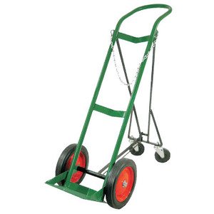 Anthony Retractable Single-Cylinder Medical Carts, 10 in Rubber/Steel Rim Wheels View Product Image