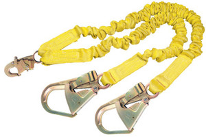 Capital Safety ShockWave2 100% Shock Absorbing Lanyard, 6 ft, Self-Locking Snap, 310 lb Capacity View Product Image