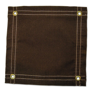 Anchor Products Protective Tarp, 6 ft W x 8 ft L, Water Resistant, Canvas, Brown View Product Image