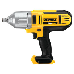 DeWalt 20V MAX* High Torque Cordless Impact Wrench Kit, 1/2 in, 2,300 RPM, Hog Ring Anvil View Product Image