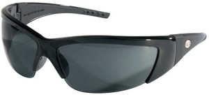 MCR Safety ForceFlex Protective Eyewear, Gray Lenses, Black Frame View Product Image