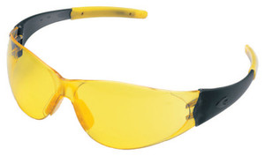 MCR Safety CK2 Series Safety Glasses, Amber Lens, Duramass Scratch-Resistant Hard Coat View Product Image