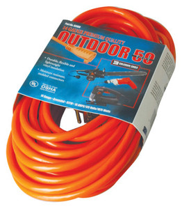 CCI Vinyl Extension Cord, 50 ft, 1 Outlet 172-02408 View Product Image