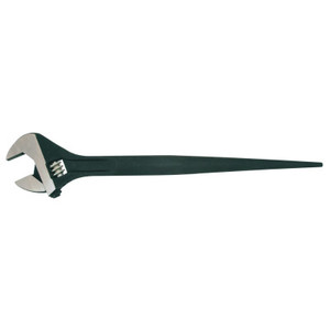 Apex Tool Group Adjustable Construction Wrench, 16 in L, 1-1/2 in Opening, Black Oxide View Product Image
