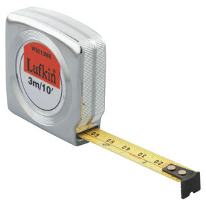 Apex Tool Group Mezurall Measuring Tapes, 1/2 in x 10 ft, Inch/Metric View Product Image
