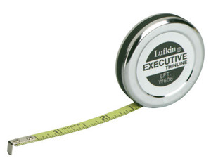 Apex Tool Group Executive Thinline Measuring Tapes, 1/4 in x 6 ft View Product Image