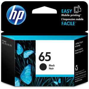 HP 65, (N9K02AN) Black Original Ink Cartridge View Product Image