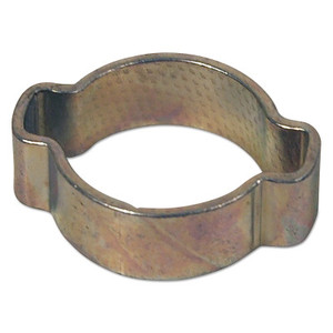 Dixon Valve Double-Ear Pinch-On Clamps, 5/8 in Dia, 0.315 in Wide, Steel View Product Image