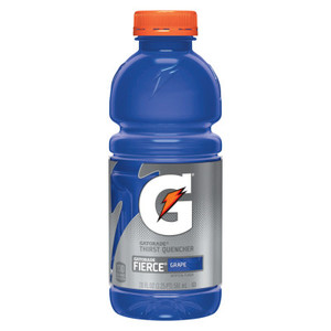 Gatorade 20 Oz. Wide Mouth, Fierce Grape, Bottle View Product Image