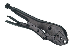 Western Enterprises Hand-Held Ferrule Crimp Tools, 3/16 in; 1/4 in, Black View Product Image
