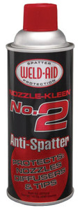 Weld-Aid Nozzle-Kleen #2 Anti-Spatters, 16 oz Aerosol Can, Clear View Product Image