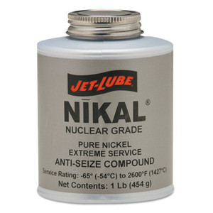 Jet-Lube Nikal High Temperature Anti-Seize  Gasket Compounds, 1 lb Can View Product Image