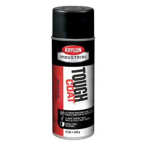 Krylon Industrial Tough Coat High Heat Paints, 12 oz Aerosol Can, High Heat Black, Gloss View Product Image